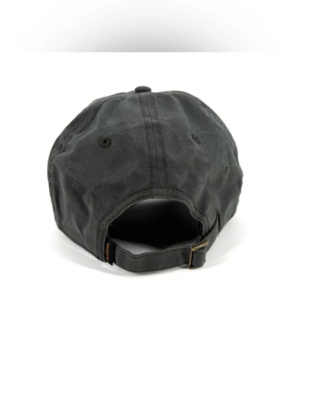 Kuhl The Outlaw Waxed Hat Gray Logo Adjustable Baseball Cap Outdoor Rugged
